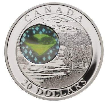 $20 Fine Silver Coin 2005 - Diamonds
