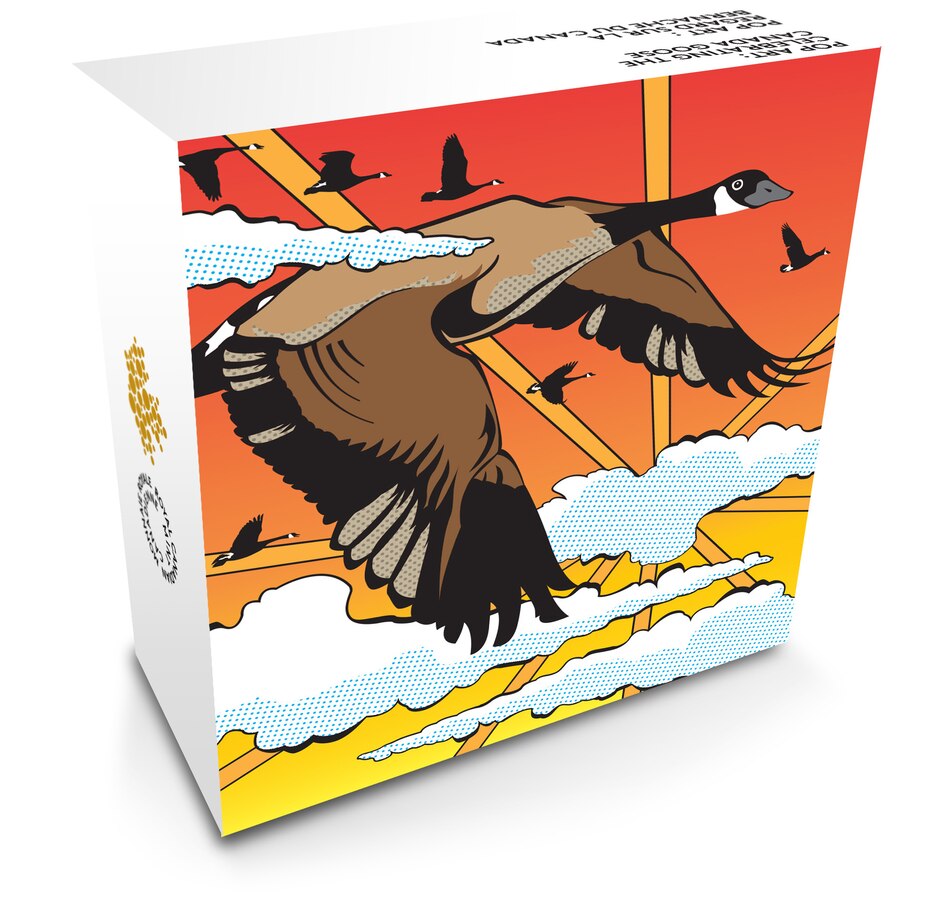 Image 666539_ALTMORE3.jpg, Product 666-539 / Price $169.95, 2016 $30 Fine Silver Coin Pop Art: Celebrating the Canada Goose from Royal Canadian Mint (RCM) on TSC.ca's Coins department