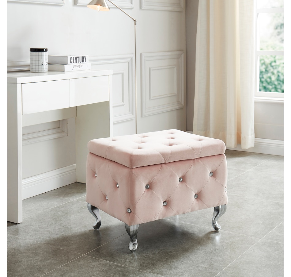 Image 666599_ALTMORE2.jpg, Product 666-599 / Price $224.95, Monique Single Storage Ottoman from Worldwide Home Furnishings on TSC.ca's Home & Garden department