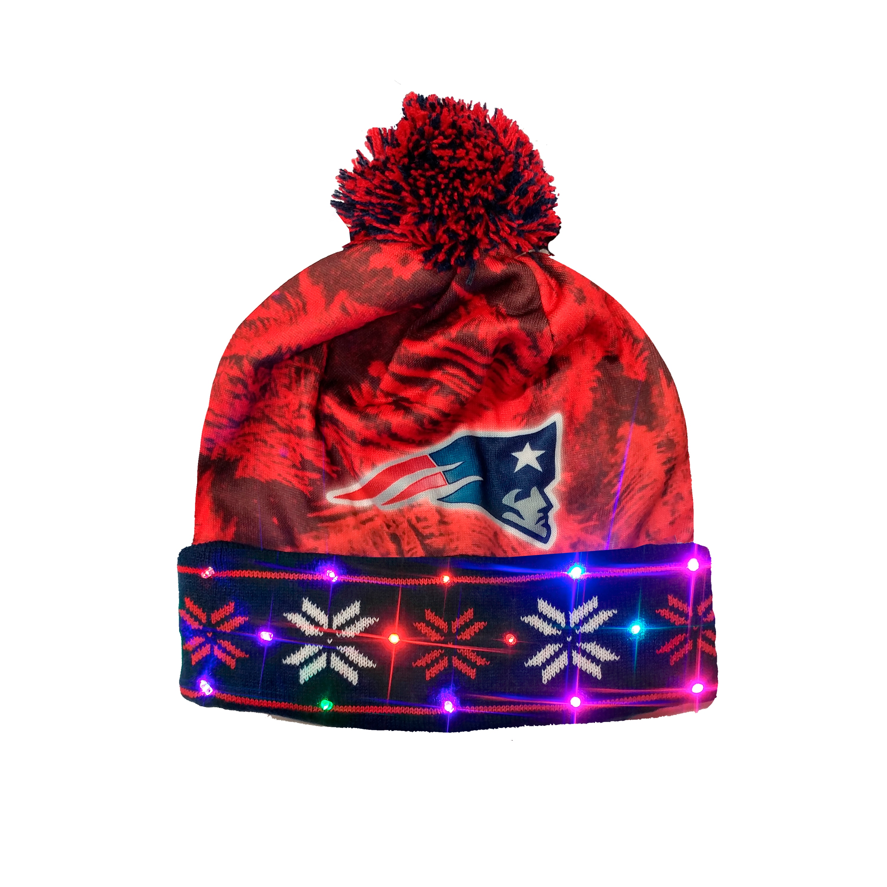 patriots light up hat