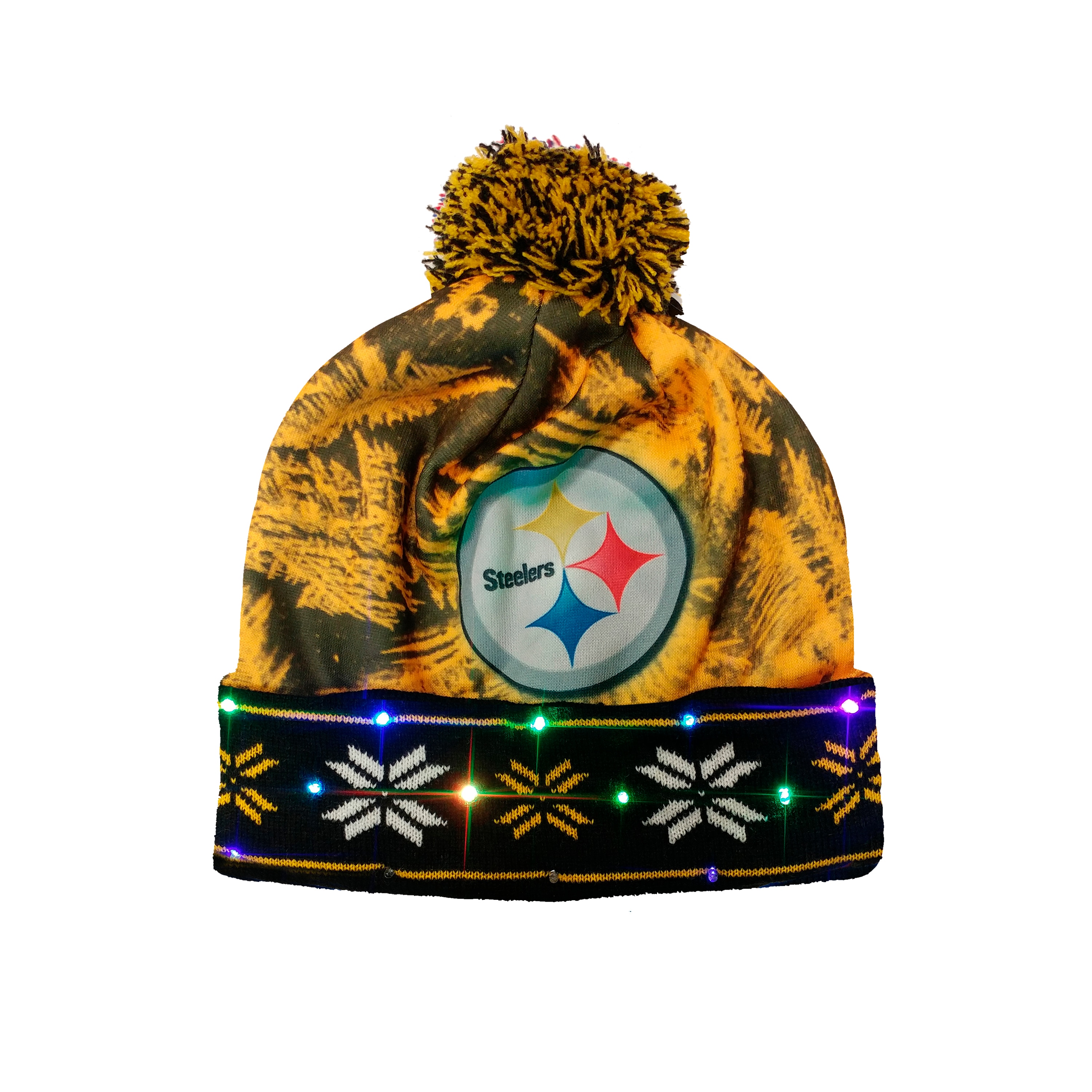 light up steelers hat