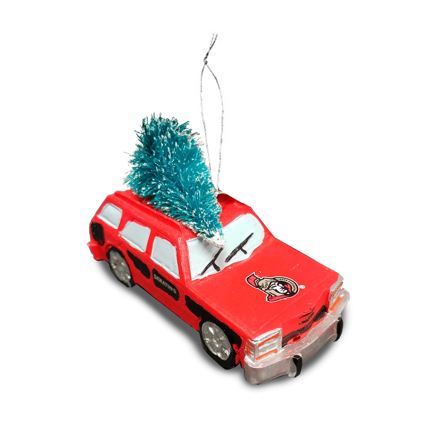 Image 666750.jpg, Product 666-750 / Price $18.99, Ottawa Senators NHL Station Wagon Tree Ornament from Fanatics on TSC.ca's Sports department
