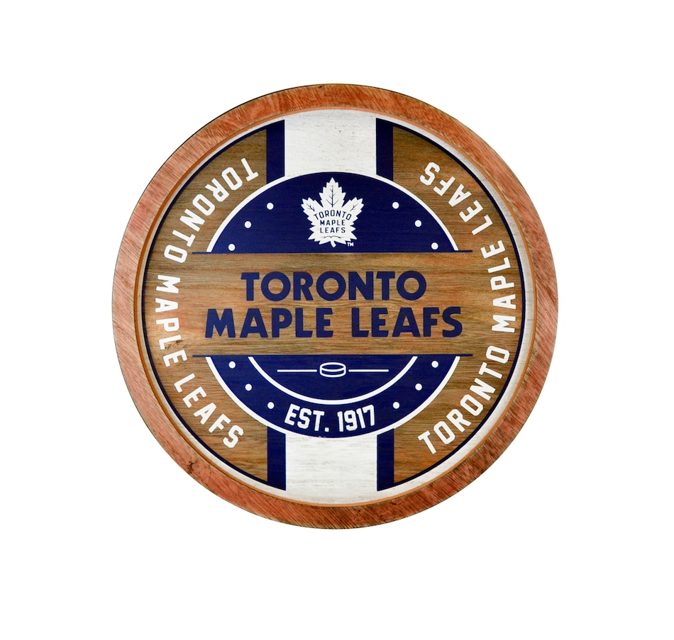 Image 666754.jpg, Product 666-754 / Price $46.99, Toronto Maple Leafs NHL Station Wagon Tree Ornament on TSC.ca's Sports department
