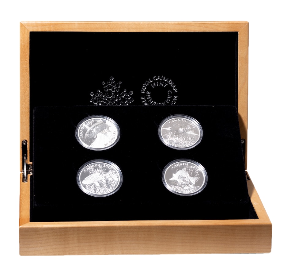 Toys & Hobbies - Coins - Complete Set of Four 2015 $20 Fine Silver