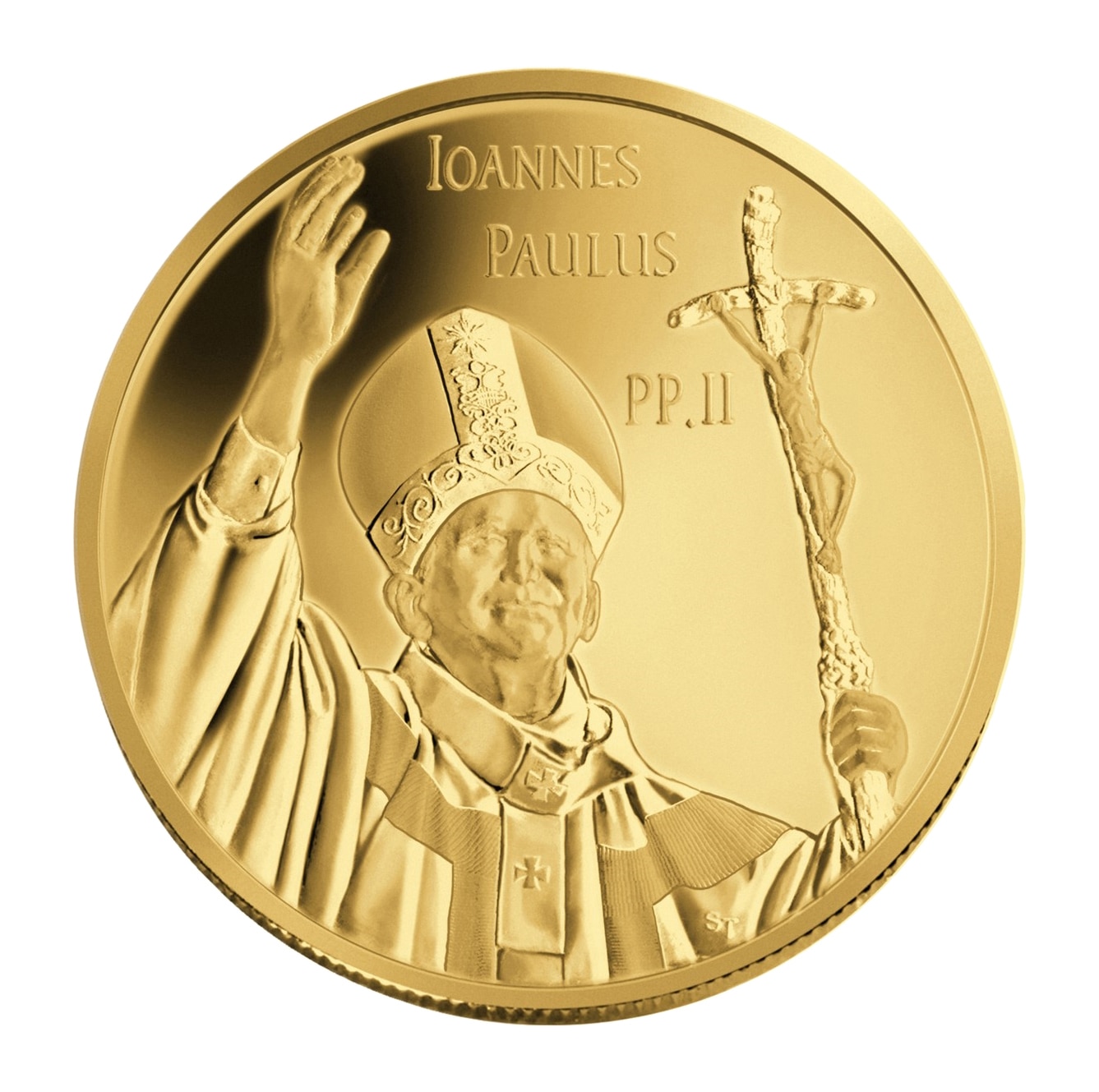 2005 $75 Pope John Paul II 10K Gold Coin