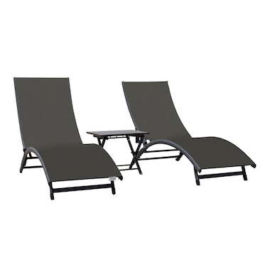 Vivere Coral Springs Aluminum 3-Piece Set
