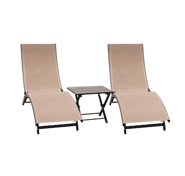 Vivere Coral Springs Aluminum 3-Piece Set