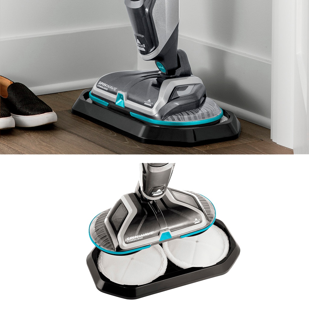 BISSELL outlets SpinWave Cordless Hard Floor Spin Mop - Grey/Teal