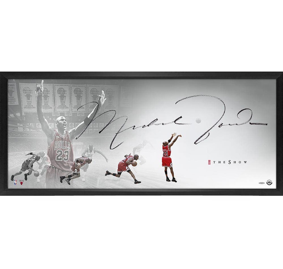 Image 667889.jpg, Product 667-889 / Price $10,479.99, Upper Deck Authenticated Micheal Jordan Autographed The Show The Last Shot Masterpiece from DPI Sports on TSC.ca's Sports department