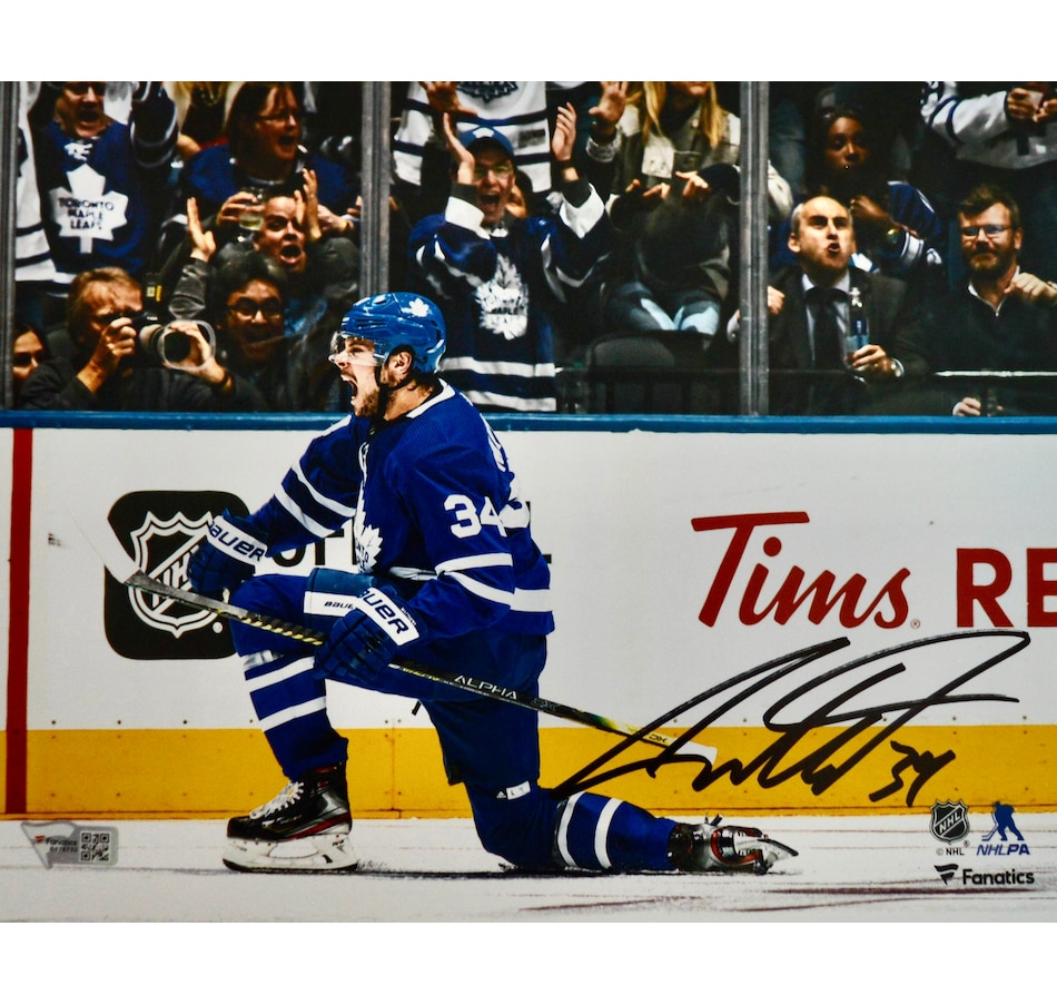 Image 667898.jpg, Product 667-898 / Price $284.99, Fanatics Authentic Autographed Auston Matthews Toronto Maple Leafs Unframed 8x10 Piece from Fanatics on TSC.ca's Sports department