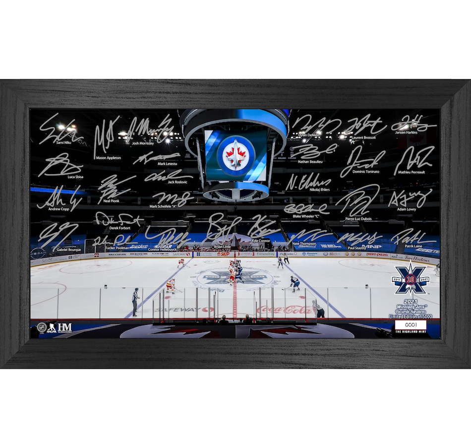 Image 667915.jpg, Product 667-915 / Price $94.99, Winnipeg Jets 2021 Signature Rink from Highland Mint on TSC.ca's Sports department