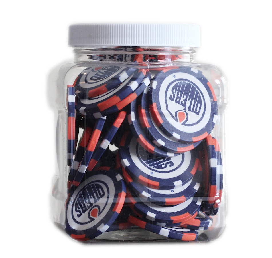 Sports Sports Memorabilia 50 NHL Poker Chips Edmonton Online
