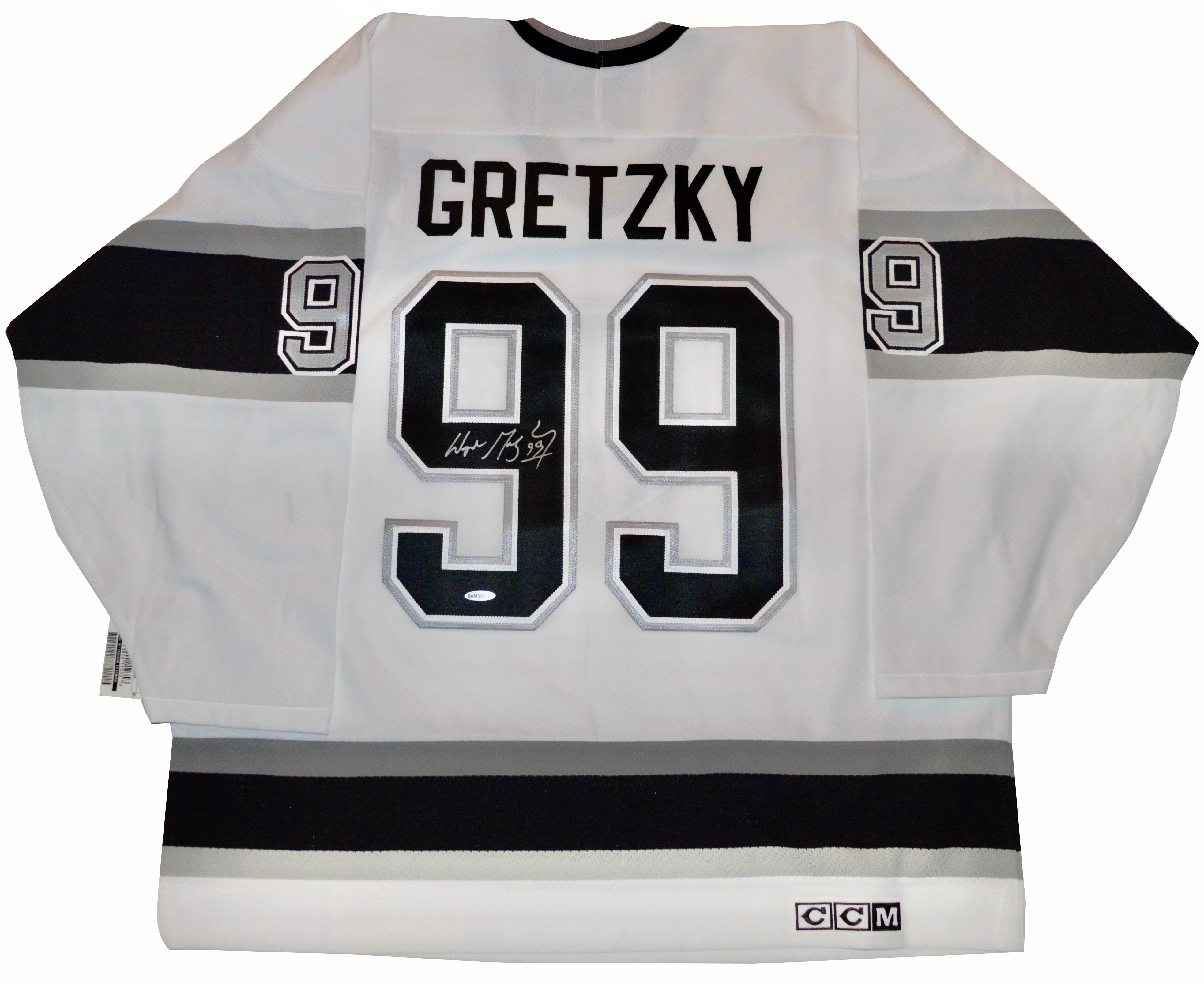 Upper Deck Authenticated Wayne Gretzky Los Angeles Kings Road CCM Jersey