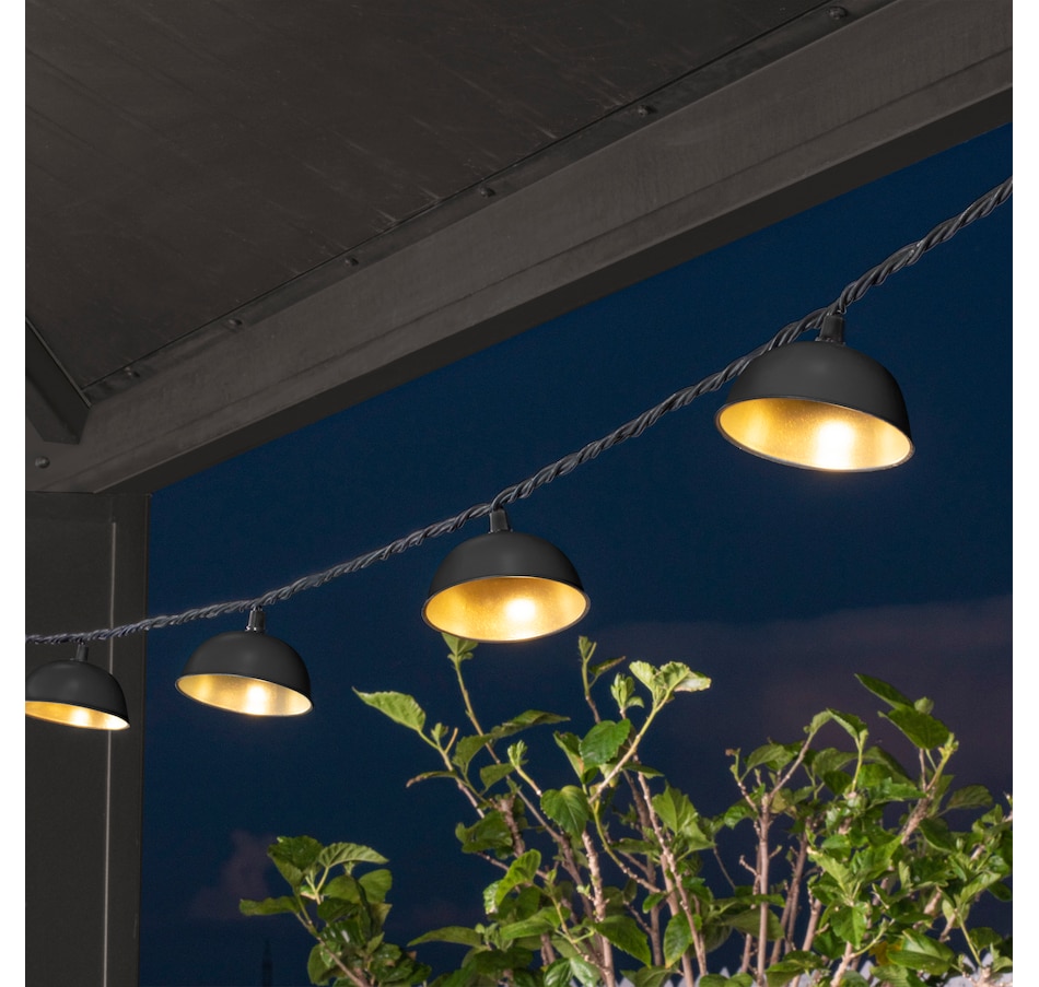 Image 670095.jpg, Product 670-095 / Price $52.99, Sterno Home 11.5' Black Décor LED String Light, Set of 10 from Sterno Home on TSC.ca's Home & Garden department