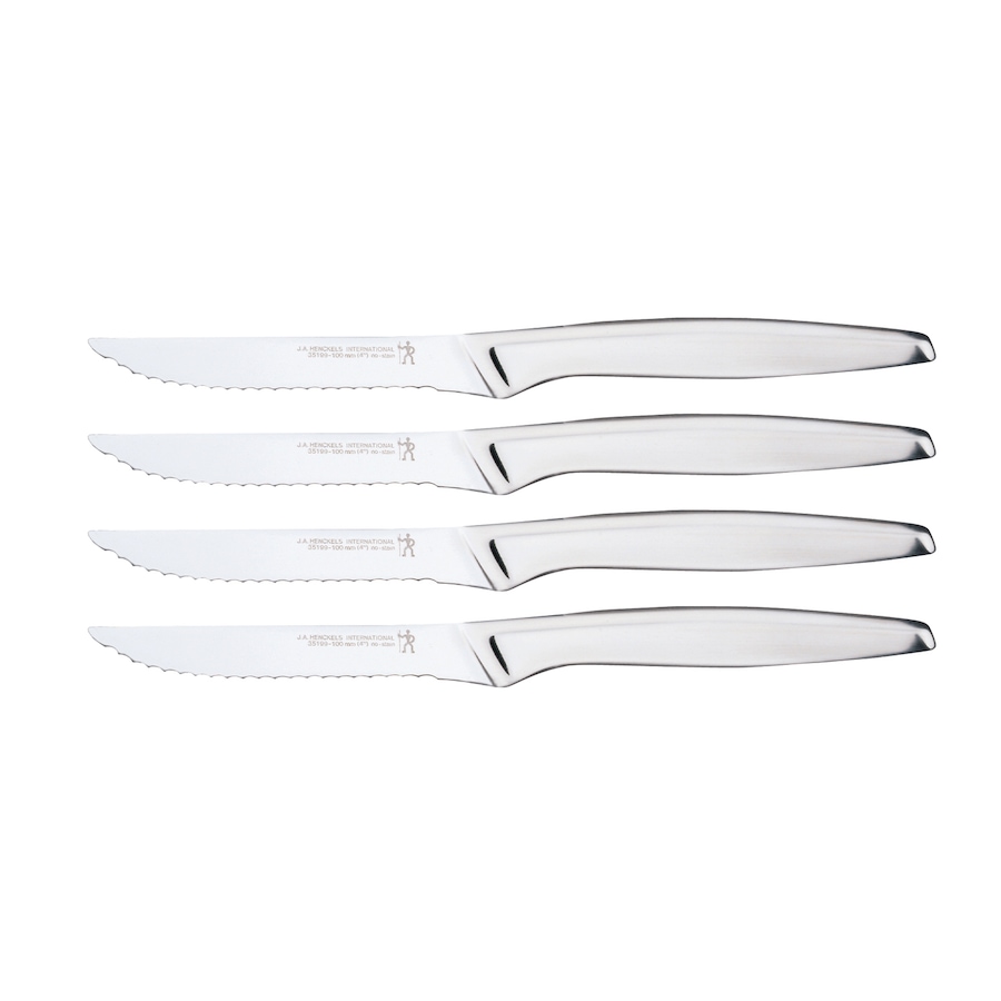 Image 670187.jpg, Product 670-187 / Price $44.99, Henckels 4-Piece Stainless Steak Set from Henckels on TSC.ca's Kitchen department