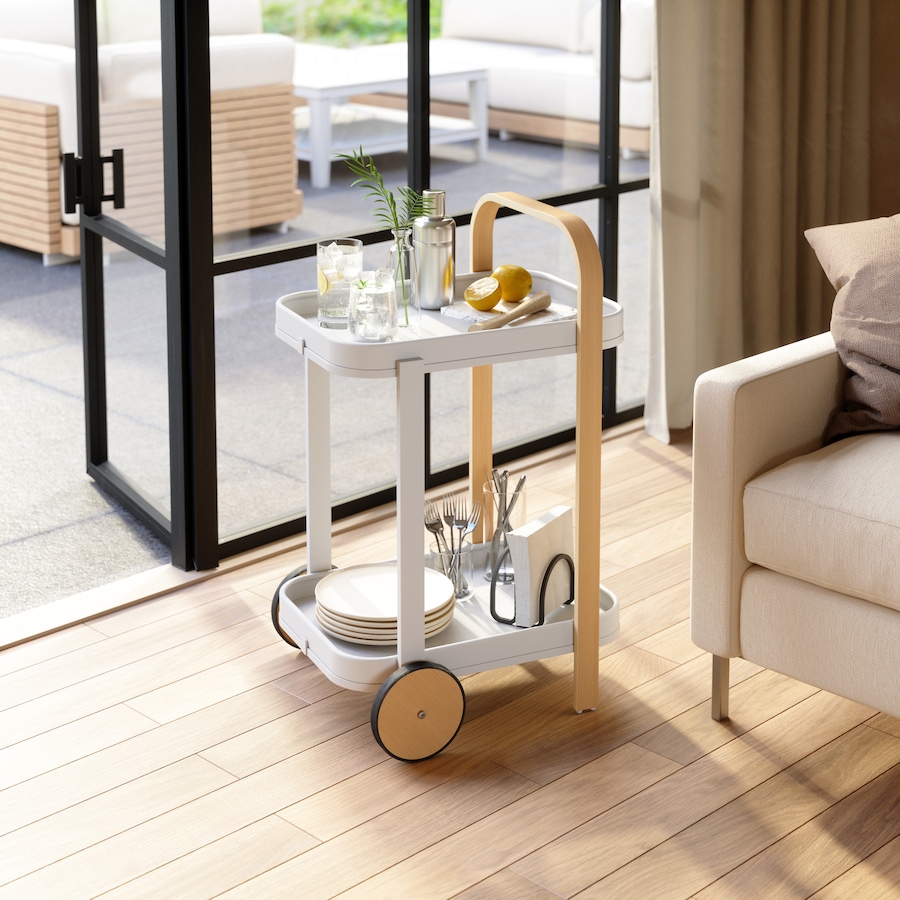 Image 670797_ALTMORE4.jpg, Product 670-797 / Price $200.00, Umbra Bellwood Bar/Serving Cart from Umbra on TSC.ca's Home & Garden department