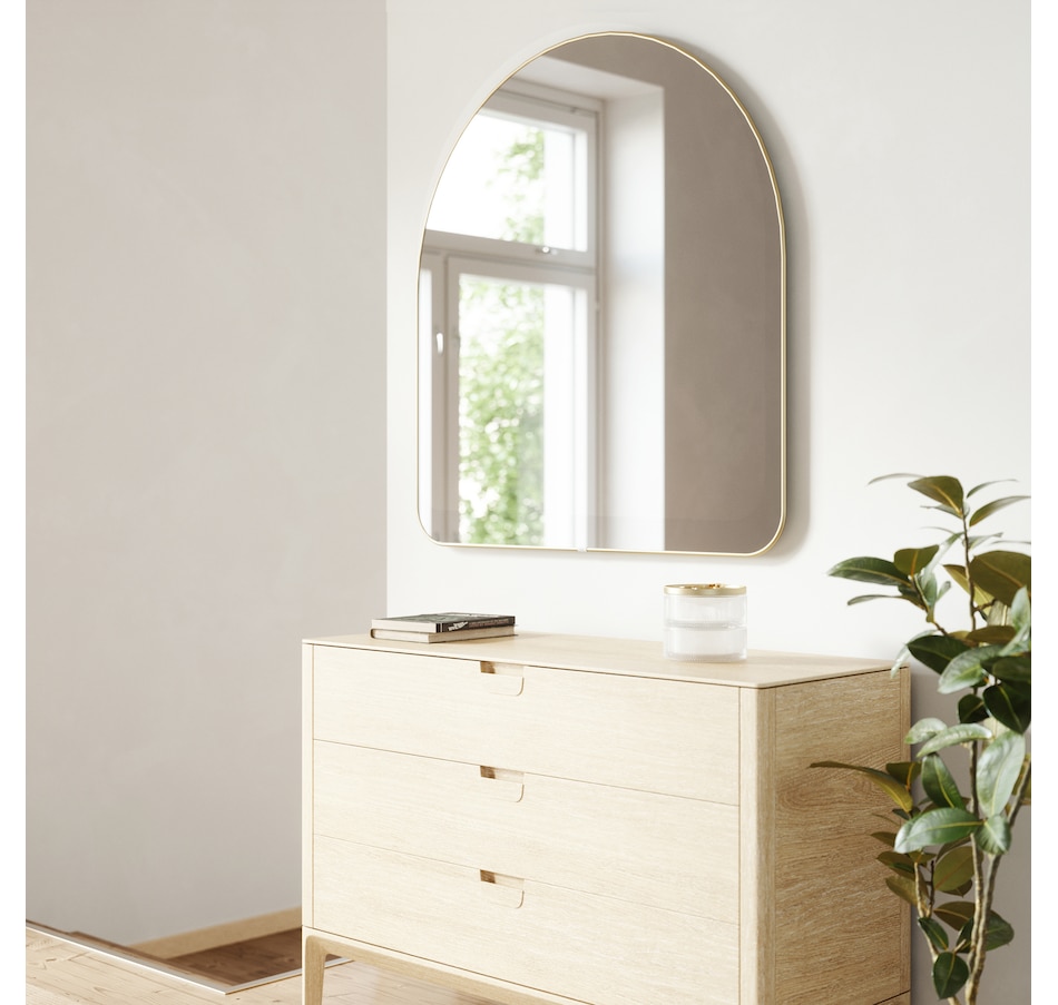 Image 670800_ALTMORE1.jpg, Product 670-800 / Price $155.00, Umbra Arched 34"x36" Mirror from Umbra on TSC.ca's Home & Garden department