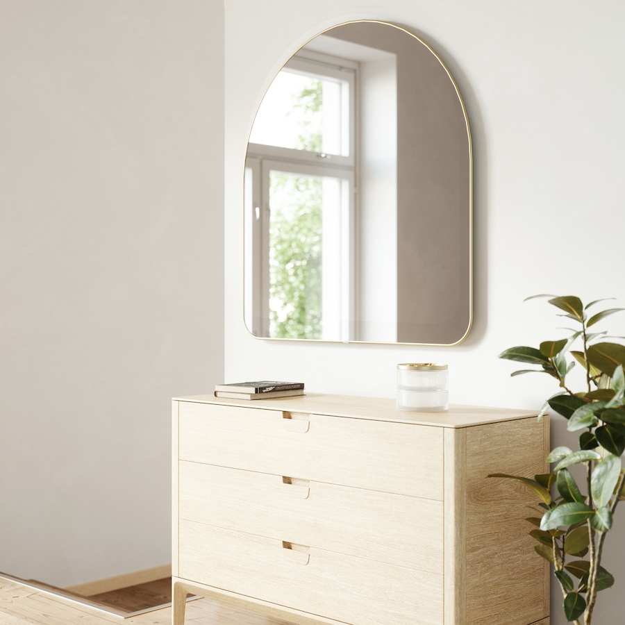 Image 670800_ALTMORE1.jpg, Product 670-800 / Price $155.00, Umbra Arched 34"x36" Mirror from Umbra on TSC.ca's Home & Garden department