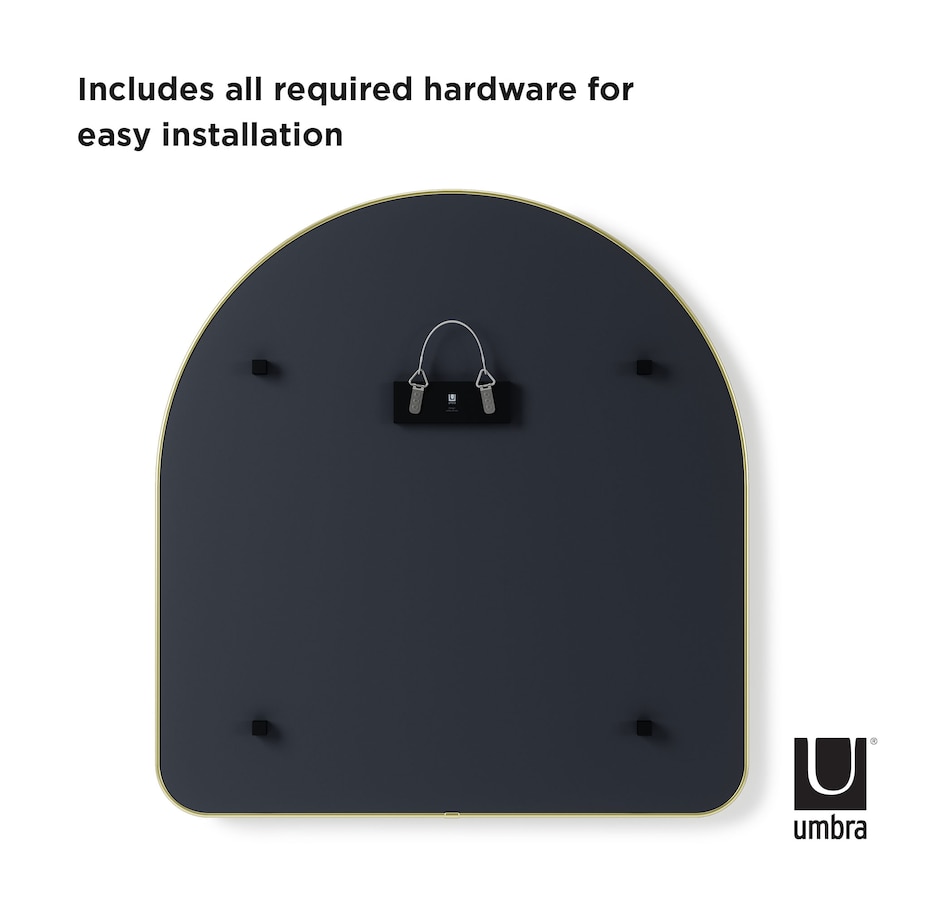 Image 670800_ALTMORE2.jpg, Product 670-800 / Price $155.00, Umbra Arched 34"x36" Mirror from Umbra on TSC.ca's Home & Garden department
