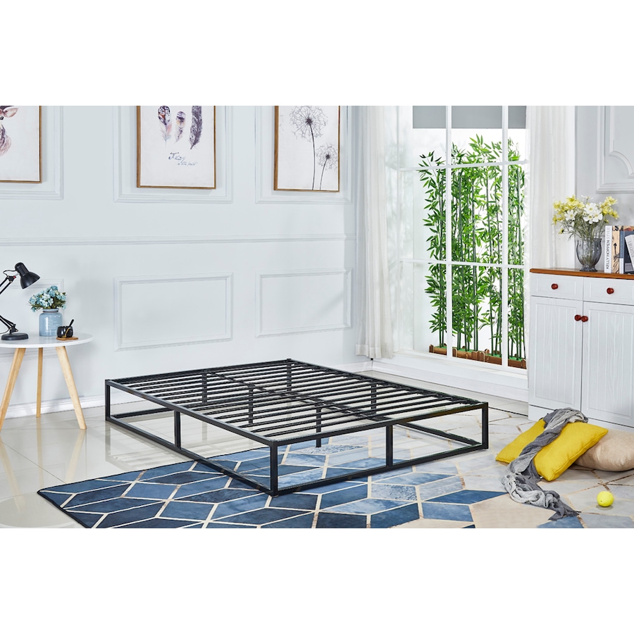 Image 670842_ALTMORE1.jpg, Product 670-842 / Price $184.99 - $204.99, Titus Black Metal Platform Bed from Titus Furniture on TSC.ca's Home & Garden department