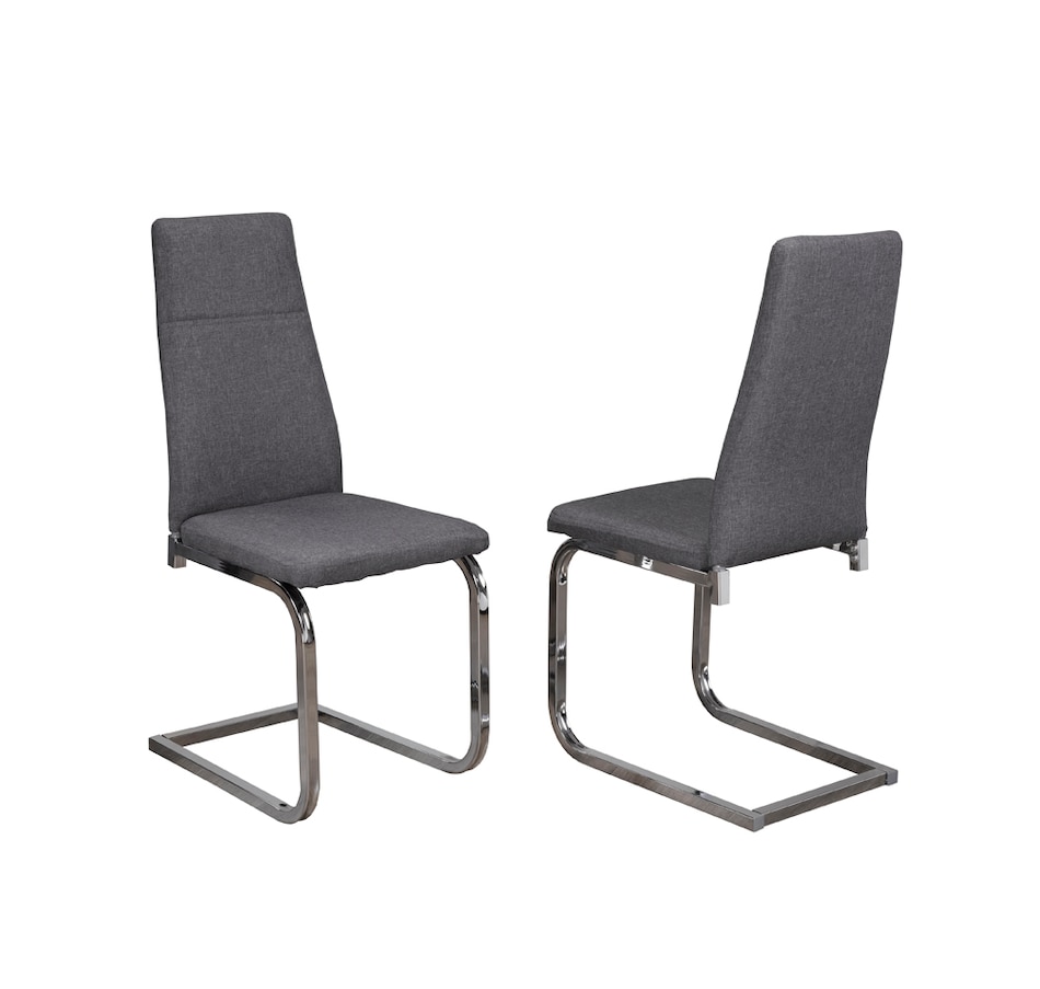 Image 670847.jpg, Product 670-847 / Price $183.99, Titus Grey Linen Dining Chairs (Set of 2) from Titus Furniture on TSC.ca's Home & Garden department
