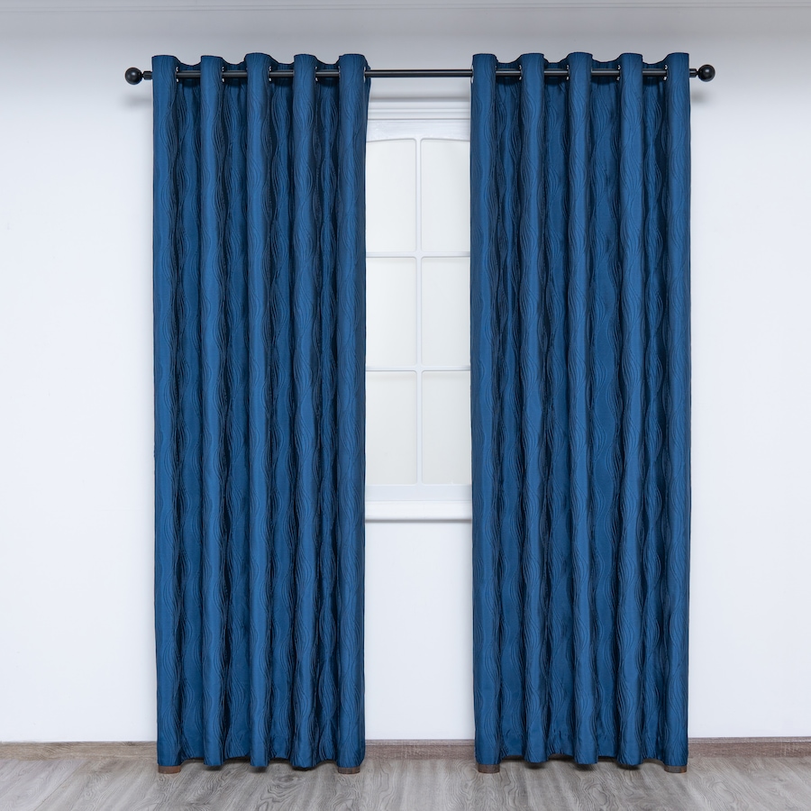 Image 672603_NVY.jpg, Product 672-603 / Price $133.99, Gouchee Home Surf Curtain Panel 54" x 96" (Set of 2) from Gouchee Home on TSC.ca's Home & Garden department