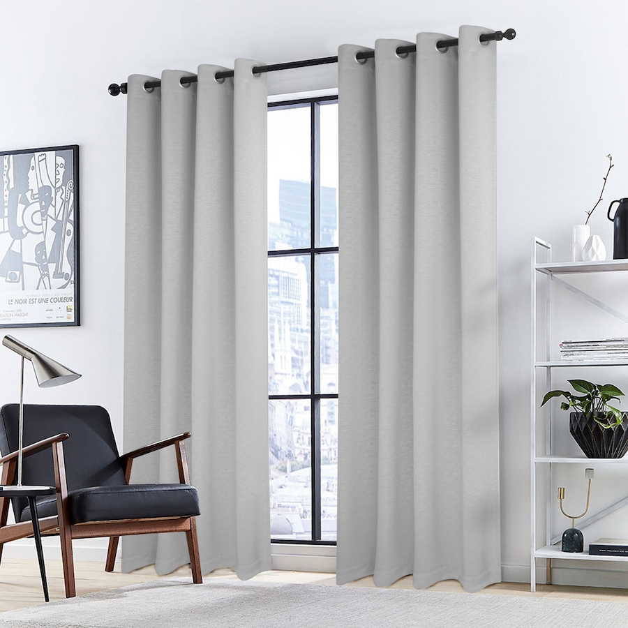 Image 672612_SIL.jpg, Product 672-612 / Price $111.99, Gouchee Home Lingle Curtain Panels 54" x 96" (Set of 2) from Gouchee Home on TSC.ca's Home & Garden department