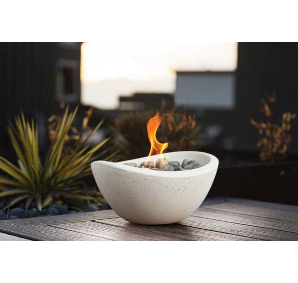 Image 673690_WHT.jpg, Product 673-690 / Price $220.00, Protégé Terra Flame Fire Bowl (Wave) from Protege on TSC.ca's Home & Garden department