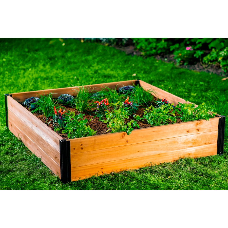 Image 674071.jpg, Product 674-071 / Price $129.99, Vita Mezza 4' x 4' x 11" Garden Bed from Vita on TSC.ca's Home & Garden department