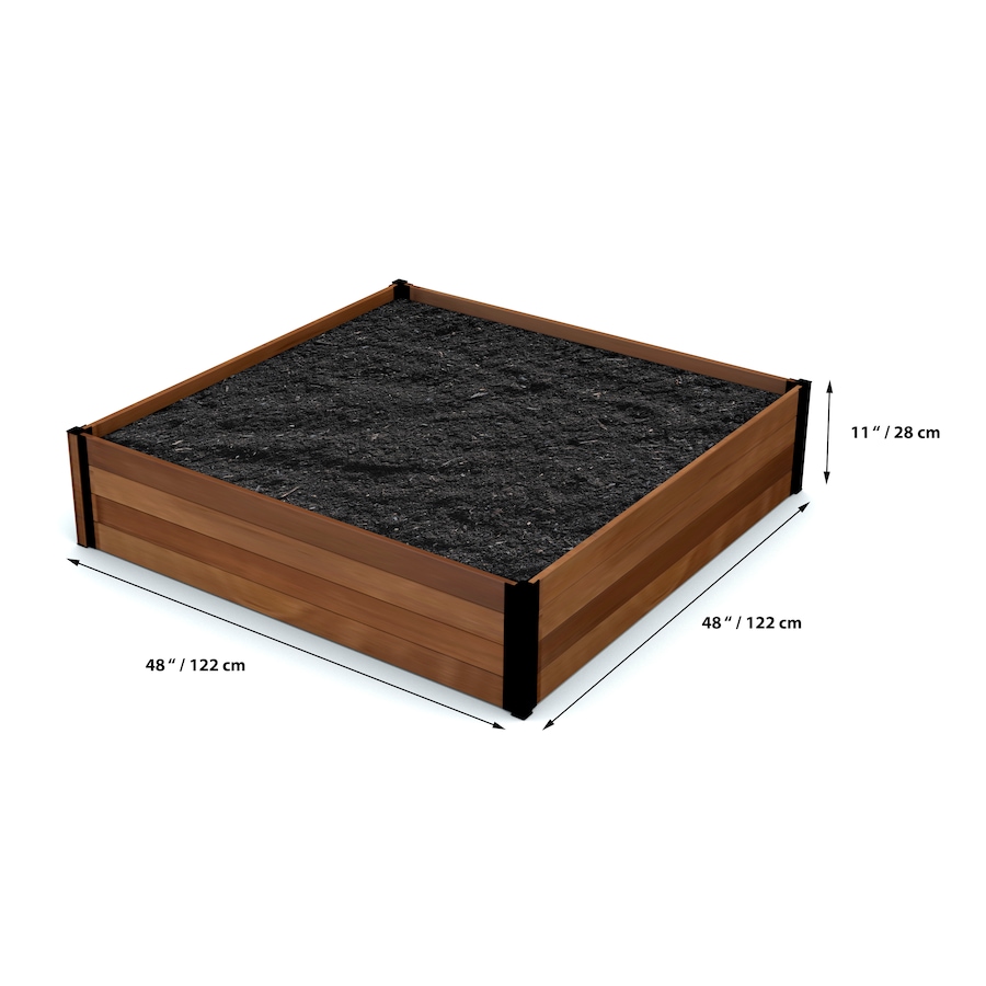 Image 674071_ALTMORE1.jpg, Product 674-071 / Price $129.99, Vita Mezza 4' x 4' x 11" Garden Bed from Vita on TSC.ca's Home & Garden department