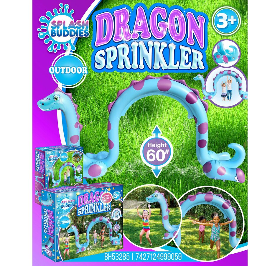 dinosaur arch sprinkler