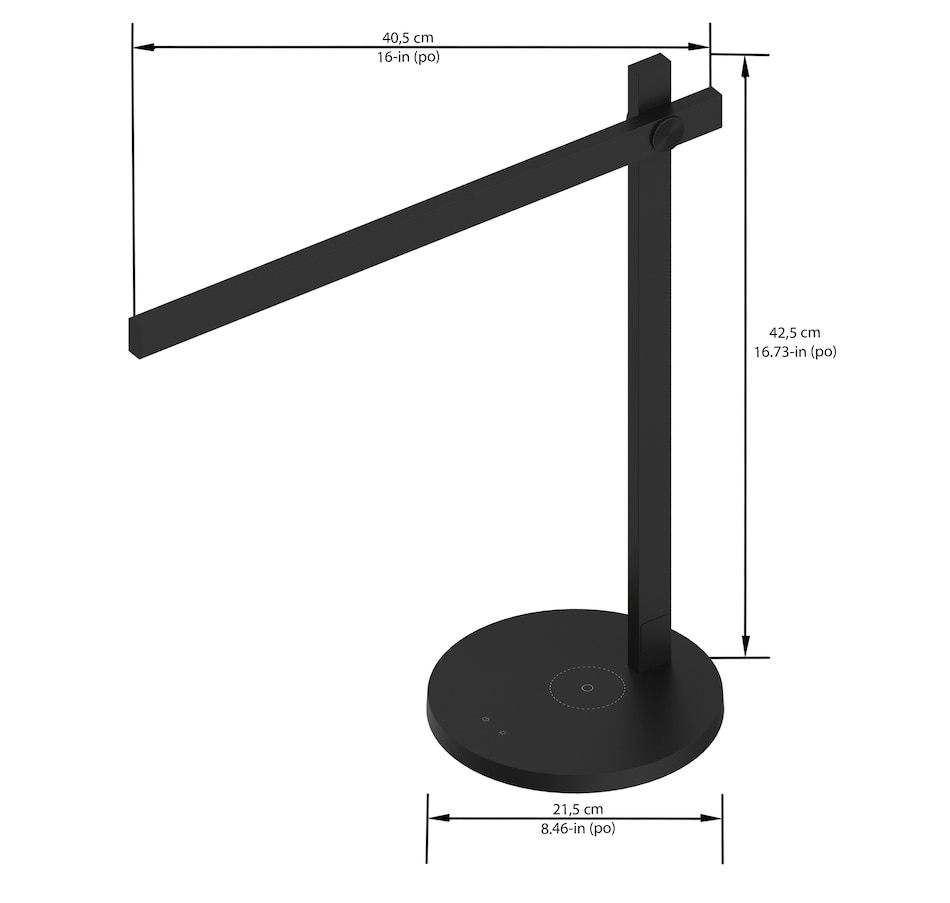 Image 676279_ALTMORE6.jpg, Product 676-279 / Price $94.99, Sheffield Home Minimalist Wireless Charging LED Task Lamp from Sheffield on TSC.ca's Home & Garden department
