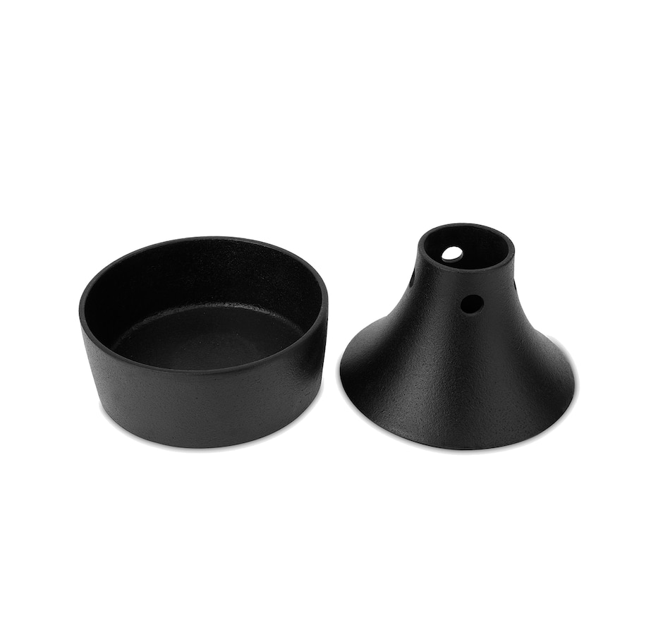 Image 677019.jpg, Product 677-019 / Price $58.49, Outset Cast Iron Beer Can Chicken Holder and Flavour Infuser from Outset Grillware on TSC.ca's Home & Garden department