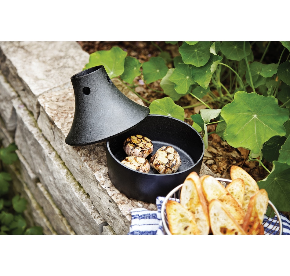 Image 677019_ALTMORE2.jpg, Product 677-019 / Price $58.49, Outset Cast Iron Beer Can Chicken Holder and Flavour Infuser from Outset Grillware on TSC.ca's Home & Garden department