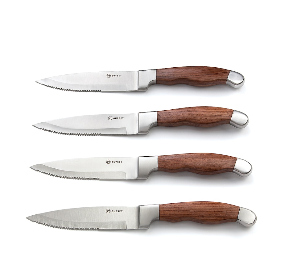 Image 677024.jpg, Product 677-024 / Price $52.99, Outset Jackson Steakhouse Knife Set from Outset Grillware on TSC.ca's Kitchen department