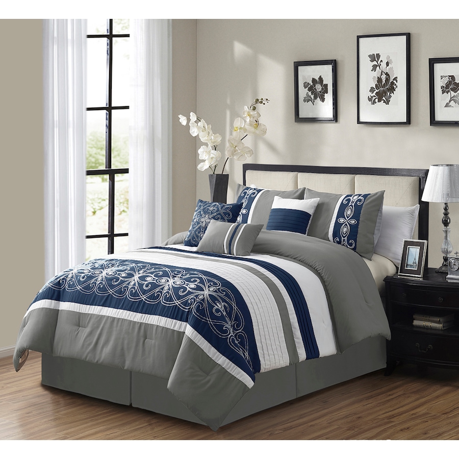 Image 677110.jpg, Product 677-110 / Price $178.99 - $188.99, Lady Sandra Waterford 7-Piece Comforter Set from Lady Sandra on TSC.ca's Home & Garden department