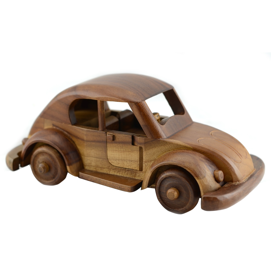 Image 678032.jpg, Product 678-032 / Price $34.00, Indonesian Woodcraft Volkswagen Car, Large from TSC All IN on TSC.ca's Home & Garden department