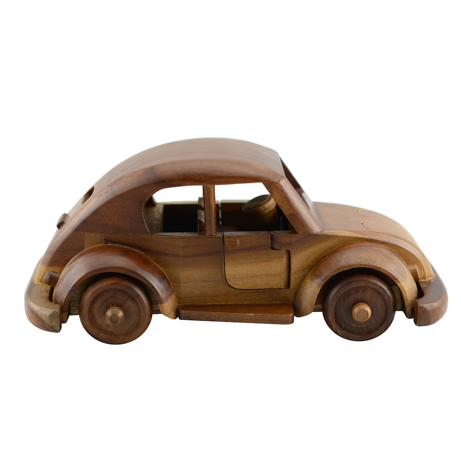 Image 678032_ALTMORE4.jpg, Product 678-032 / Price $34.00, Indonesian Woodcraft Volkswagen Car, Large from TSC All IN on TSC.ca's Home & Garden department