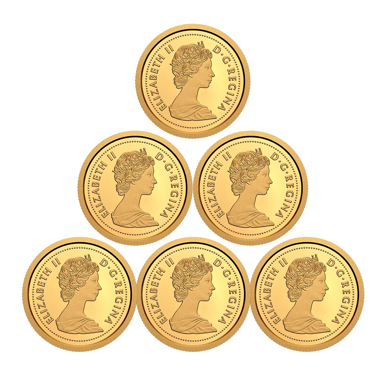 2020 1/10th Ounce Pure Gold Coins - Tribute to Alex Colville Six