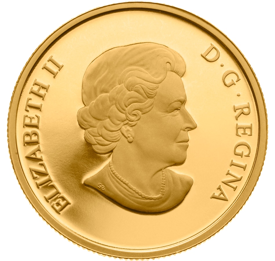 Image 678451_ALTMORE1.jpg, Product 678-451 / Price $1,390.95, 2011 $200 Wayne Gretzky Coin Struck in 22K Gold from Royal Canadian Mint (RCM) on TSC.ca's Coins department