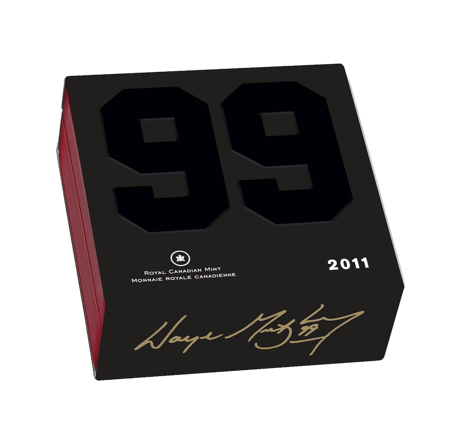 Image 678451_ALTMORE3.jpg, Product 678-451 / Price $1,390.95, 2011 $200 Wayne Gretzky Coin Struck in 22K Gold from Royal Canadian Mint (RCM) on TSC.ca's Coins department