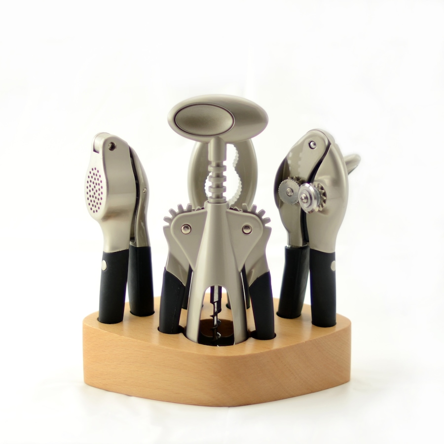 Image 678671_ALTMORE1.jpg, Product 678-671 / Price $31.99, 5-Pc Deluxe Zinc-Alloy Gadget Set from Tannex on TSC.ca's Kitchen department