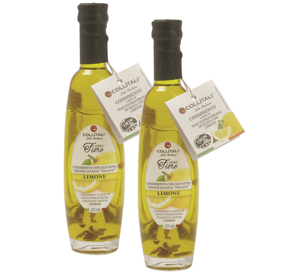 Image 679861.jpg, Product 679-861 / Price $29.99, Collitali Lemon-Infused Extra-Virgin Italian Olive Oil, 125 ml (2-Pack) from Dolce & Gourmando on TSC.ca's Kitchen department