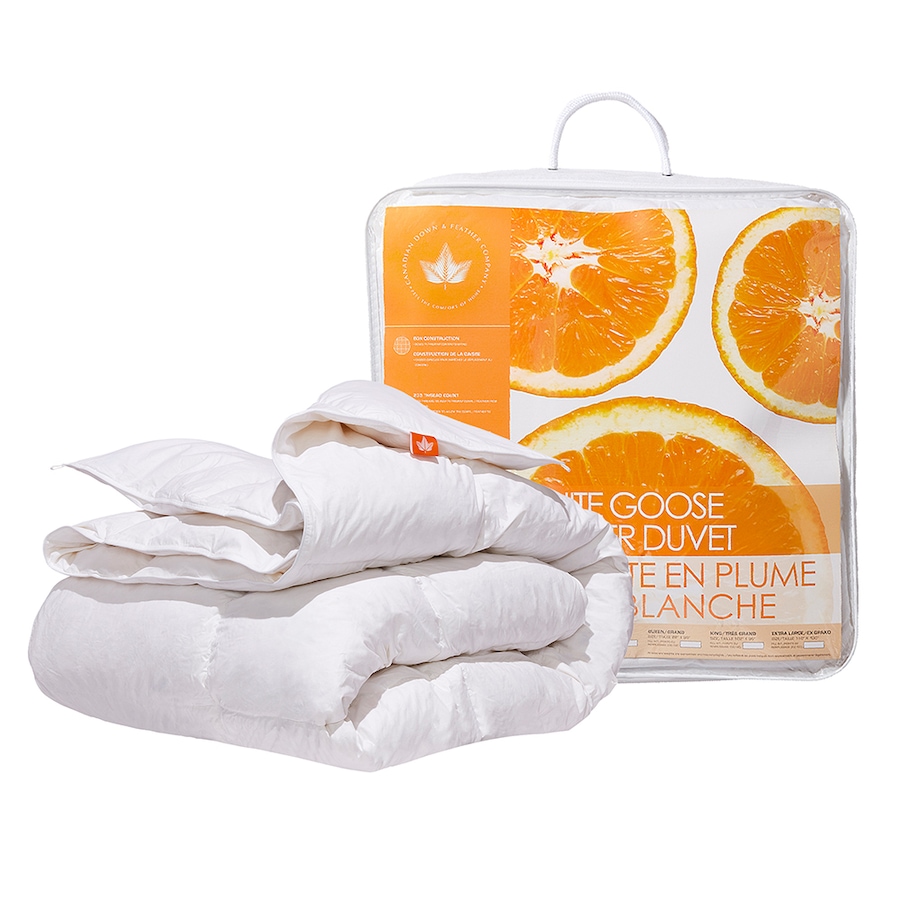 Image 680349.jpg, Product 680-349 / Price $109.25 - $156.75, Canadian Down & Feather White Goose Feather Duvet (all-season) from Canadian Down & Feather on TSC.ca's Home & Garden department