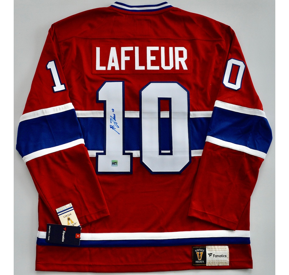 Guy Lafleur Autographed Montreal Canadiens Jersey