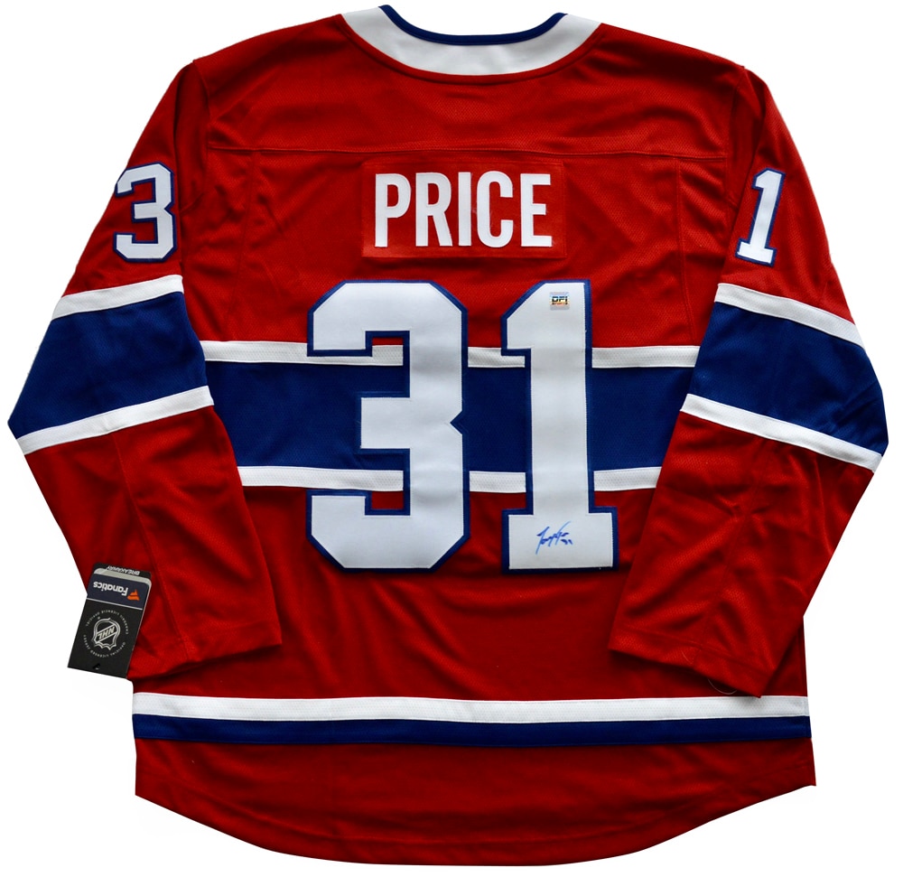 Sports Sports Memorabilia Collectibles NHL Montreal Canadiens Fanatics Carey Price Autographed Jersey TSC Online Shopping for Canadians