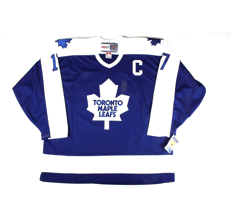 Lot Detail - 1996-97 Wendel Clark Toronto Maple Leafs Signed Road Jersey  (MEARS LOA/JSA)