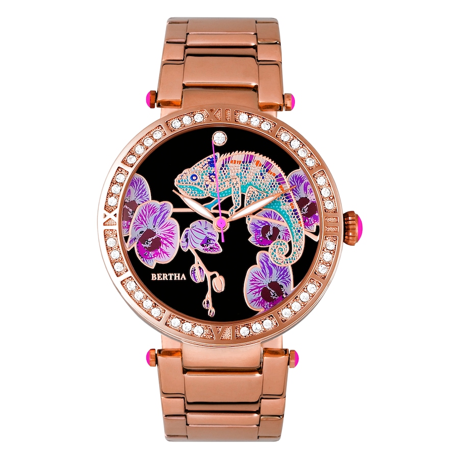 Image 681474_RGL.jpg, Product 681-474 / Price $205.00, Bertha Camilla Mother of Pearl Bracelet Watch from Bertha on TSC.ca's Jewellery department