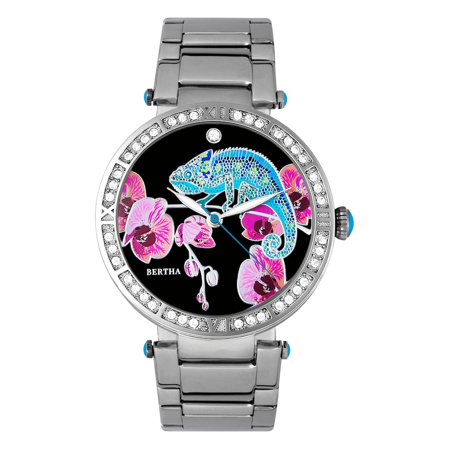 Image 681474_SIL.jpg, Product 681-474 / Price $205.00, Bertha Camilla Mother of Pearl Bracelet Watch from Bertha on TSC.ca's Jewellery department