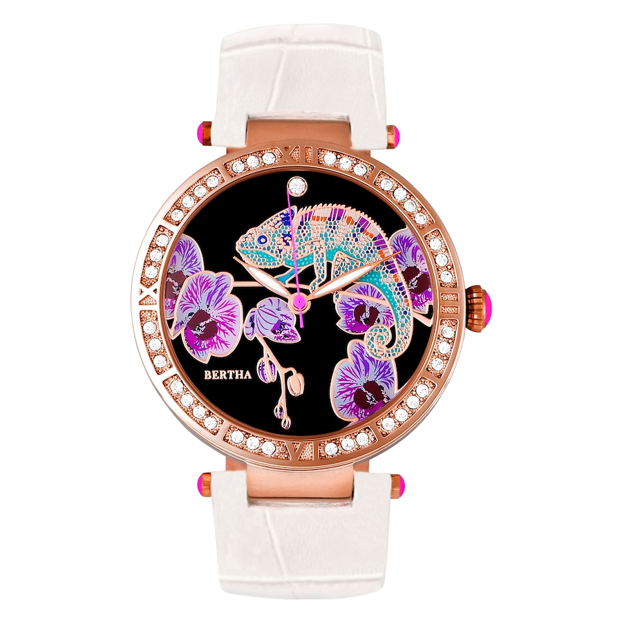 Image 681474_WHT.jpg, Product 681-474 / Price $205.00, Bertha Camilla Mother of Pearl Bracelet Watch from Bertha on TSC.ca's Jewellery department